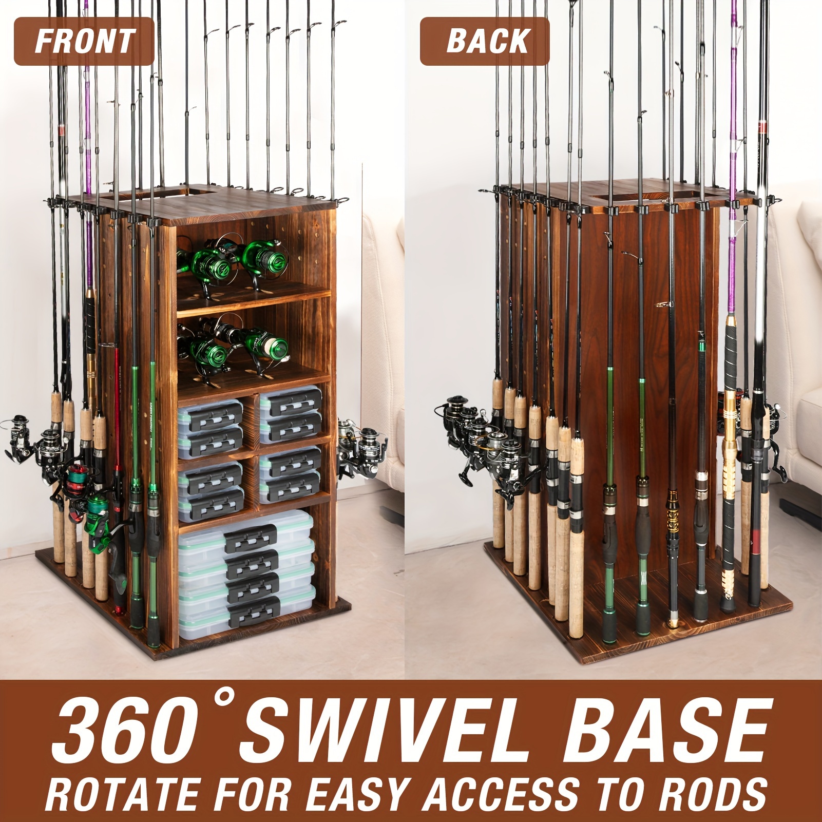 Fishing Rod Holders for Garage - Fishing Rod Rack review and price