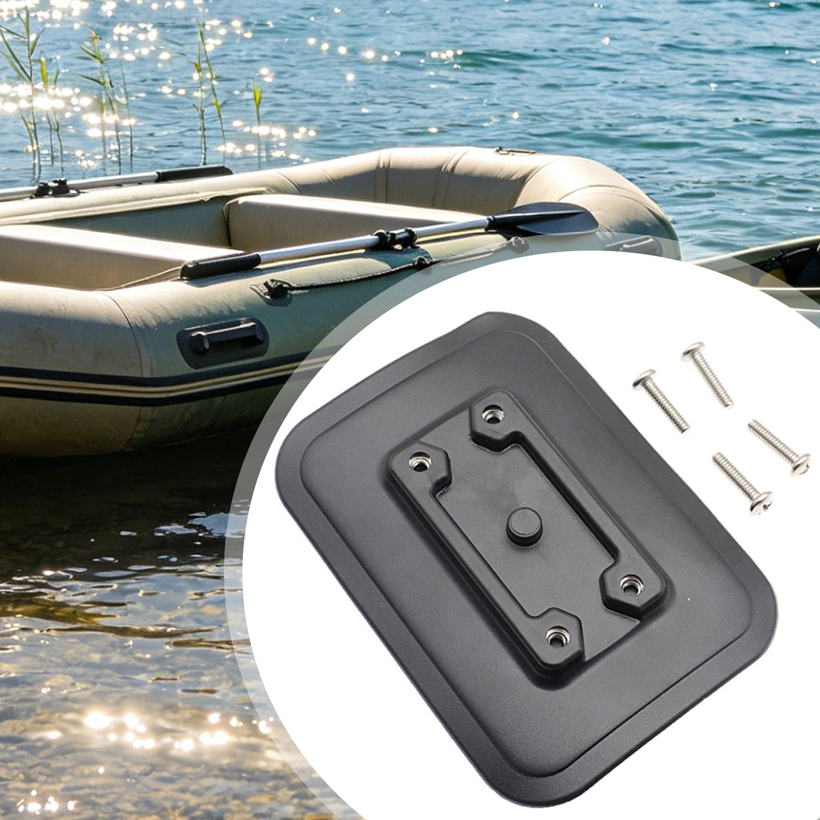 1 Set Inflatable Boat Fishing  - Fishing Rod Holder review and price