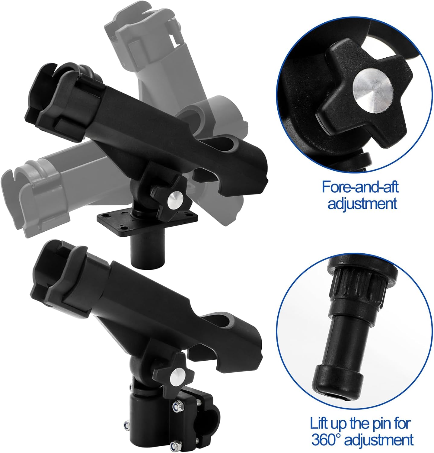2 Pack Fishing Rod Holder with - Fishing Rod Combo review and price