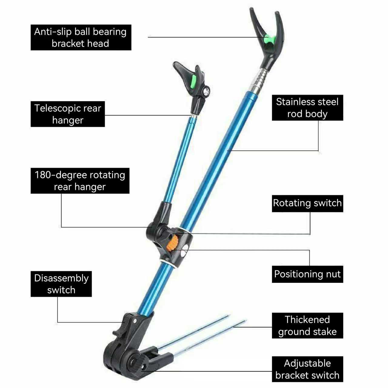 Thickened Telescopic Fishing R - Fishing Rod Telescopic review and price