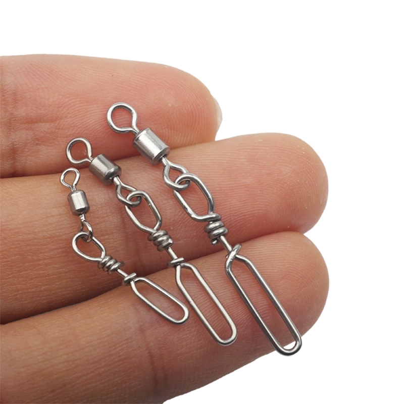 10Pcs Stainless Steel Quick Sn - Fishing Rod Casting review and price