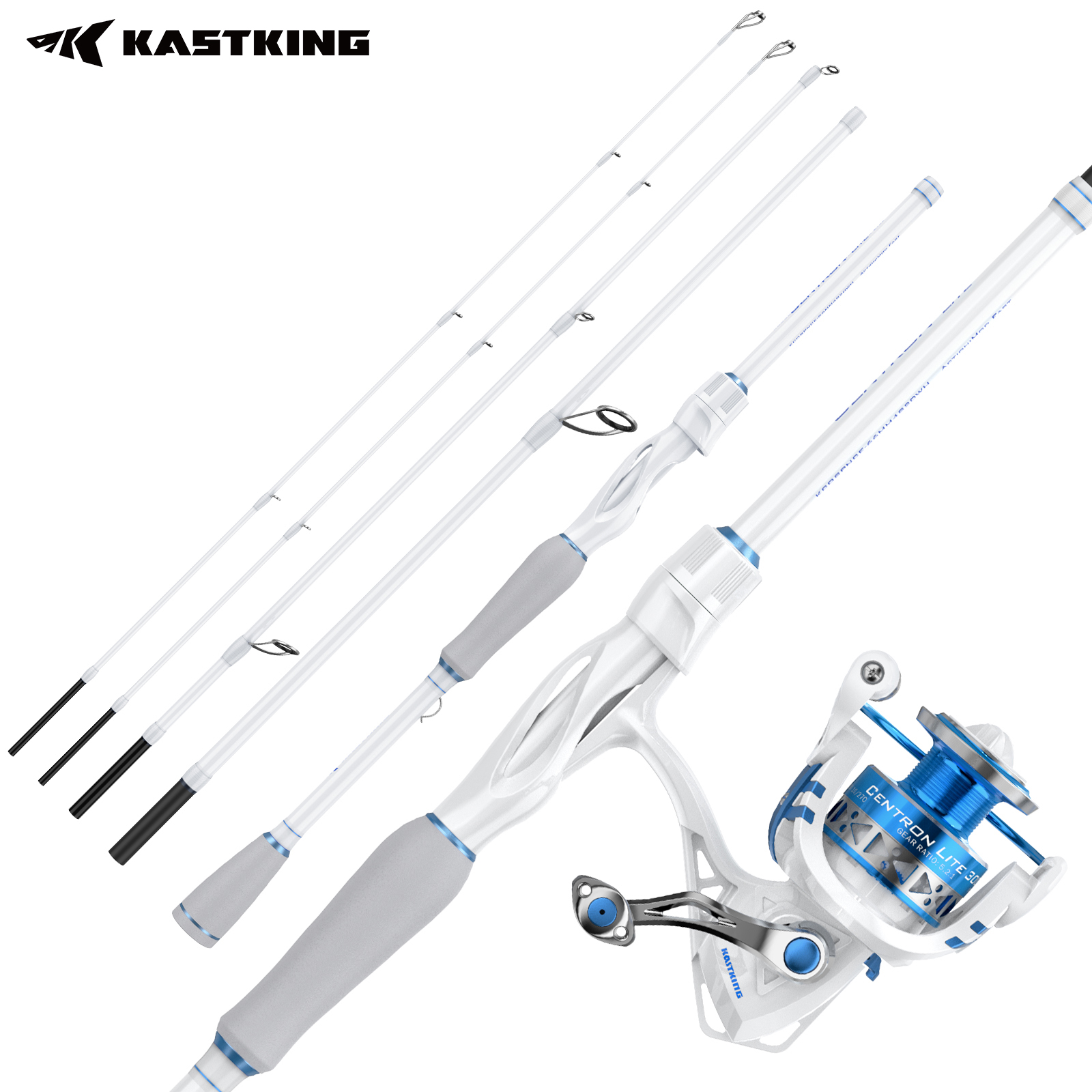 KastKing Centron Lite Travel S - Fishing Rod Combo review and price