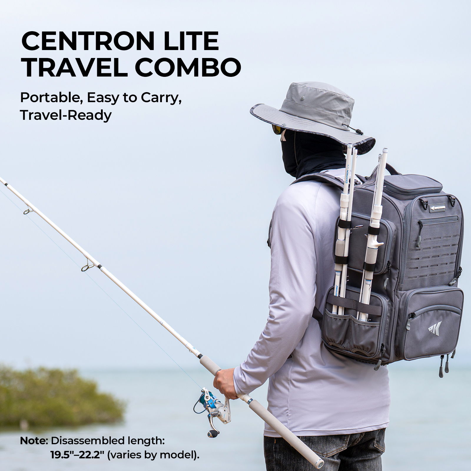 KastKing Centron Lite Travel S - Fishing Rod Combo review and price