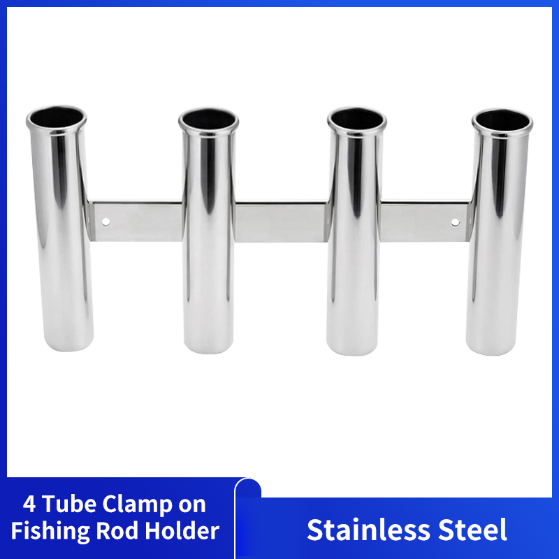 Stainless Steel 4 Tubes Rod ho - Fishing Rod Rack review and price