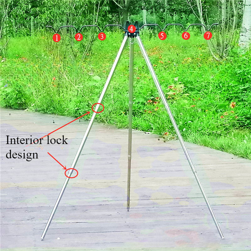 1PC Fishing Sea Rod Bracket Al - Fishing Rod Telescopic review and price
