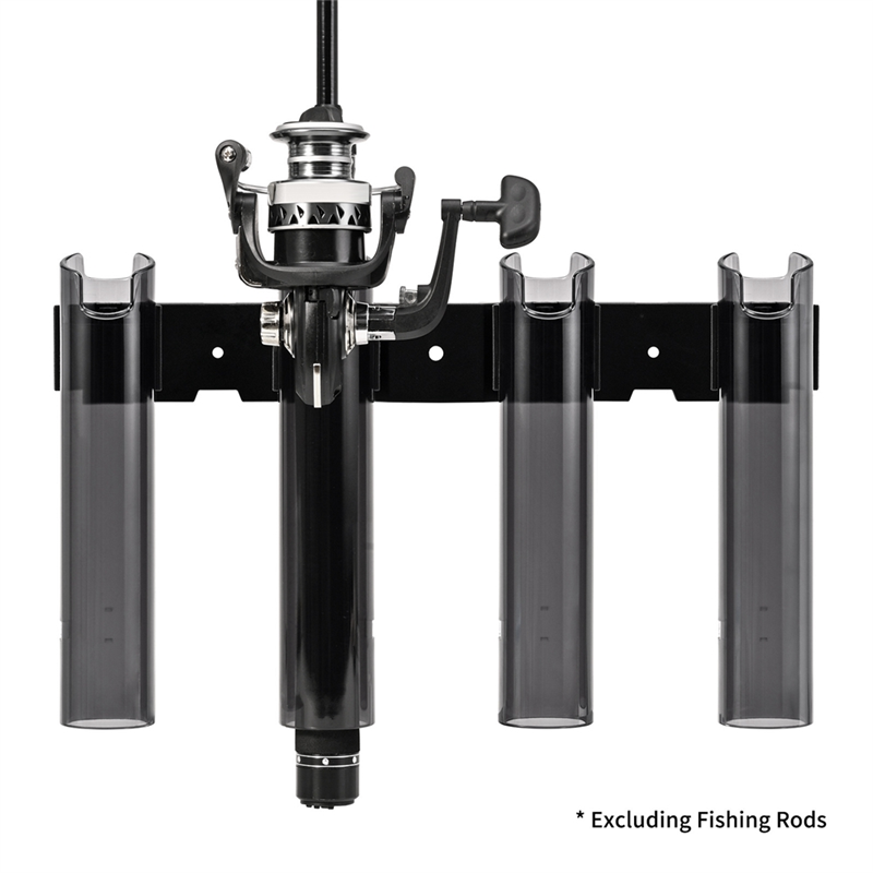 YHOLI-Wall Mounted Fishing Pol - Fishing Rod Rack review and price