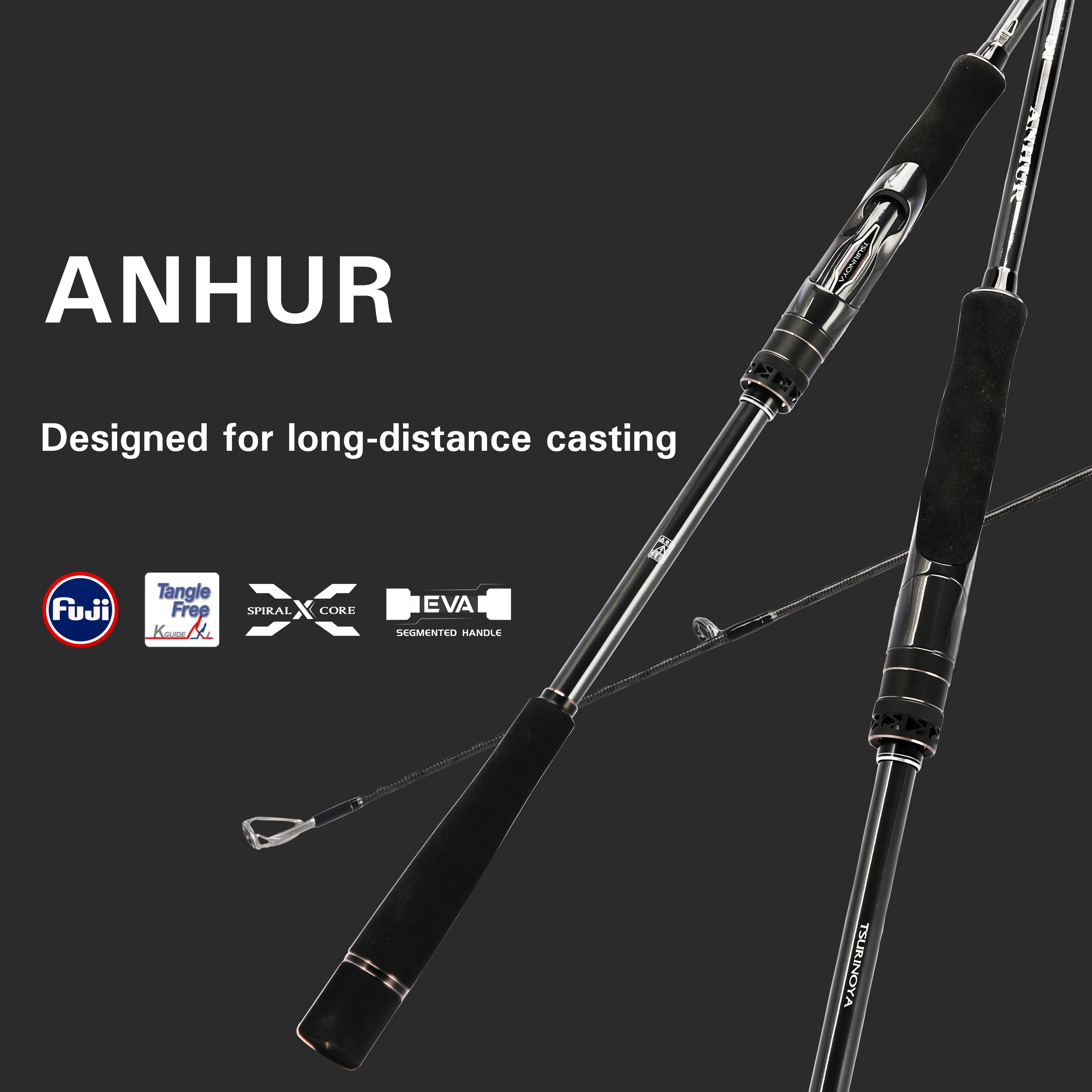 TSURINOYA ANHUR 2.4m 2.59m 2.7 - Fishing Rod Surf review and price